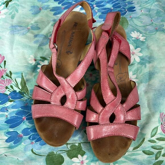 Romika Nancy 04 Heeled Sandals - 38 (about a 7) - Picture 1 of 12
